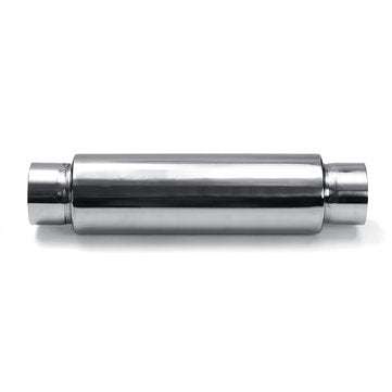 Universal Exhaust Muffler Silencer Glass Pack 12" Long 3" Inlet Outlet