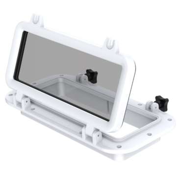 Newmao Rectangular Skylight Deck Hatch Porthole Window Anti-aging Explosion-proof For Marine Boat Ya