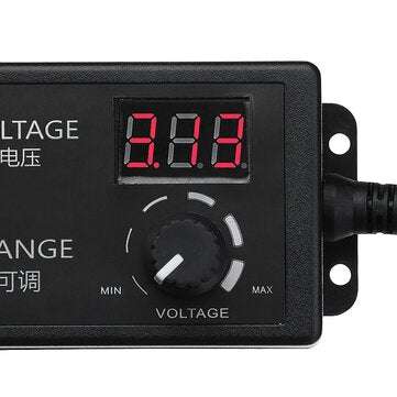 Excellway 4-24V 2.5A 60W AC/DC Adjustable Power Adapter Supply EU Plug Speed Control Volt Display