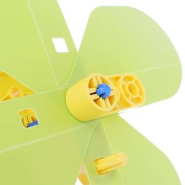 Handheld Manual Fan Gear Drive 5 Speed DIY Mechanical Explore Science Model Toy Kit