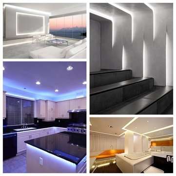 DC12/24V 12A Smart Wifi APP Control RGB LED Strip Light Controller Work With Alexa Google Assistant