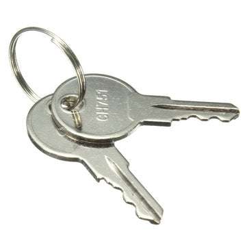 Push Button Latch with Key For Motorcycle Boat Door Gloveboxes Lock