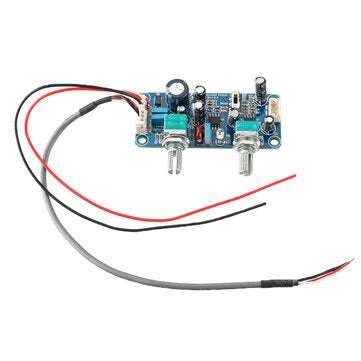 Low Pass Filter Bass Subwoofer Preamp Amplifier Board Single Power DC 9-32V Preamplifier with Bass V