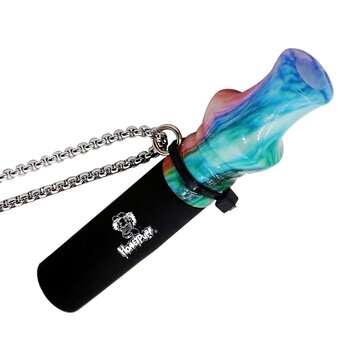 Stainless Chian Resin Hookah Mouthpiece Mouth Tip Narguile Honeypuff Edge Design Tips Suit Sheesha C