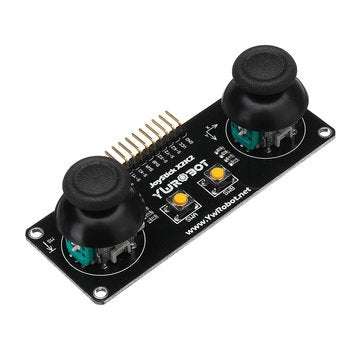 JoyStick 2 Channel PS2 Game Rocker Push Button Module Geekcreit for Arduino - products that work wit