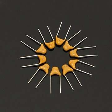Geekcreit 300pcs 10 Values 50V 10pF To 100nF Multilayer Ceramic Capacitor Assortment Kit 30pcs Eac