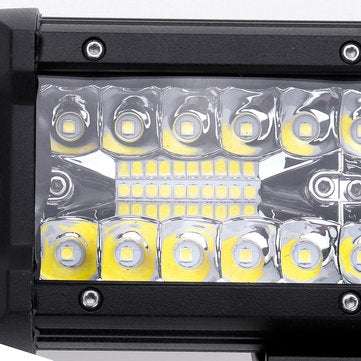 6.5Inch 112W LED Work Light Bar Side Shooter Flood Spot Combo Beam for Jeep Offroad ATV SUVt