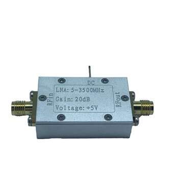 RF Wideband Low Noise Amplifier 5-3500MHz Gain 20dB High Frequency Amplifier Board