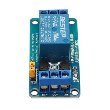 BESTEP 1 Channel 24V Relay Module High And Low Level Trigger For