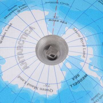 Solar Automatic Rotating Globe Decorative Desktop Earth Geography World Globe Base World Map Educati
