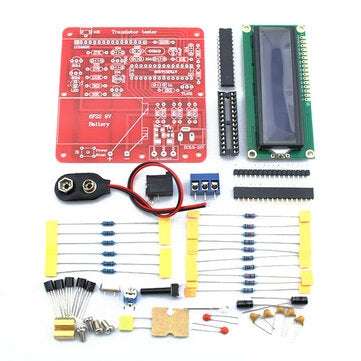 Original Hiland DIY Multifunction Transistor Tester Kit For LCR ESR Transistor Meter PWM Signal Gene