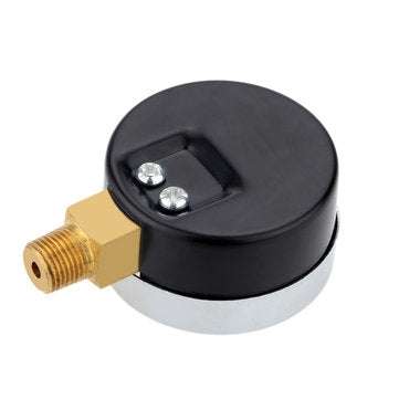 TS-Y50I 0-30 PSI Air Compressor Gauge 2 Inch Face Side Mount 1/8 Inch NPT Hydraulic Compressed Air P