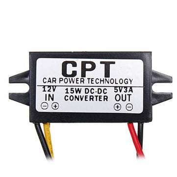 CPT-UL-1 Waterproof 12V to 5V 3A 15W DC to DC Converter Regulator CPT Car Power Converter Step Down