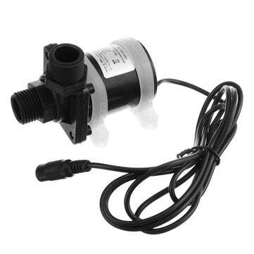 DC 24V Solar Water Pump Shower Hot Water Heating Booster Circulation Pump 7M 900L/H (TYPE: B)