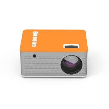 UC28D Mini LED Portable Projector Children Colour Indoor Outdoor Movie Home Theater (PLUG: UKPLUG)