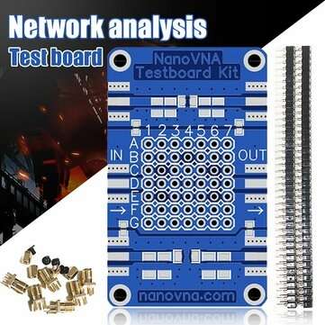 NanoVNA Testboard Kit VNA Vector Network Analysis Test Demo Board J8