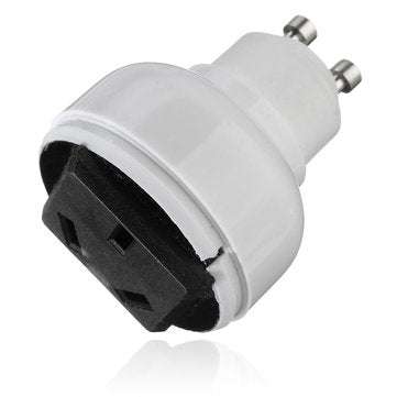 GU10 Bulb Adapter Lamp Holder Convert to AU Power Female Socket