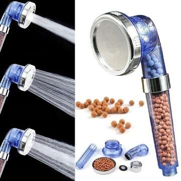 Anion Shower Head Filter SPA Water-saving Filtration Cleaner Handheld Bathroom