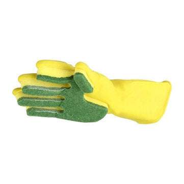 Honana 1 Pair Creative Home Washing Cleaning Gloves Garden Kitchen Dish Sponge Fingers Rubber Househ