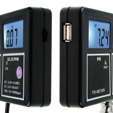 5 In 1 Water Quality Multi-parameter PH EC CF TDS(ppm) Temp Tester Meter Aquariums Hydroponics Pool