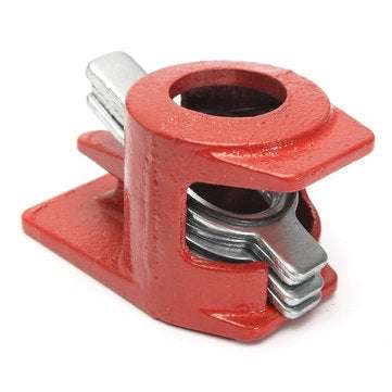 Raitool 3/4  Inch Wood Working Clamp Wood Gluing Pipe Clamp Set Wood Working Cast Structure