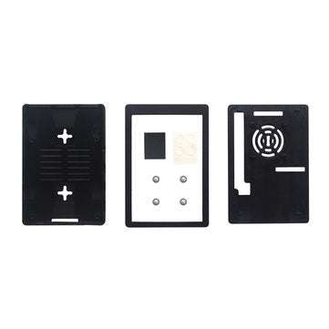Caturda C2120 ABS Protective Shell Black Enclosure Support 3.5Inch Touch Screen and Cooling Fan DIY