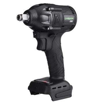 Cordless Brushless Electric Impact Wrench For 18V Makita Battery (COLOR.: BLACK)