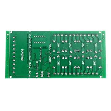 DC 12V 8 Channel Multifunction Timer Delay Relay Board Timing Loop Interlock Self-locking Momentary