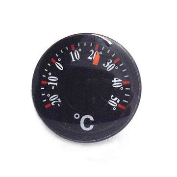 Mini Household Thermometer Dial Temperature Gauge Indoor And Outdoor Plastic Round Celsius Temperatu