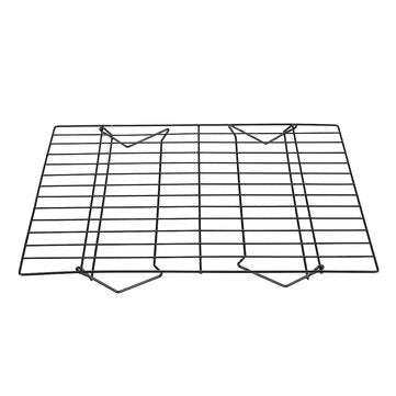 Bakeey Stainless Steel Three-layer Folding Baking Cooling Rack Biscuit Rack Drying Net Baking Applia
