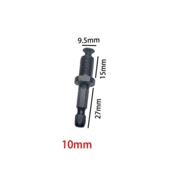 Round Shank Hexagonal Post Chuck Drill Bit High Carbon Steel Male Steel Sh... (SHANK TYPE: HEXSHANK)