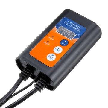 220V 8.3A 42-108F Digital Thermostat Controller Plant/Reptile Pet Heat Lamp Thermostat 1000W LCD D