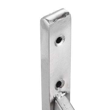 Hardware Stainless Steel Square Tube Triangle Bracket Triangle Support Frame Microwave Bracket 90 De