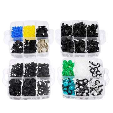 620Pcs Car Vehicle Body Push Pin Moulding Rivet Fender Fastener Clip Trim