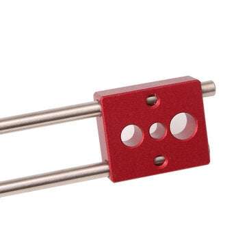 3 in 1 Woodworking Hole Drill Doweling Jig Positioner Guide Locator Joinery System Kit Aluminium All