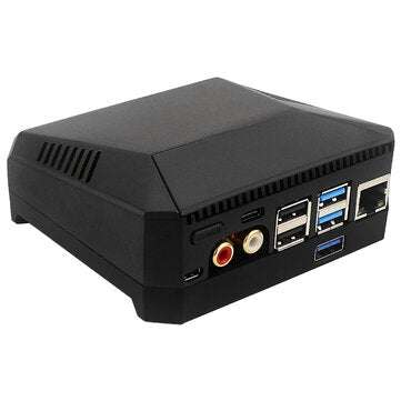 Catda Raspberry Pi 4B Argon ONE M.2 Expansion Board USB3.0 to SATA Connected to SSD Solid State Dr