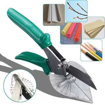 45- 135 Electrical Wire Slot Shear Buckle Mounting Multi Angle Scissors Cutter