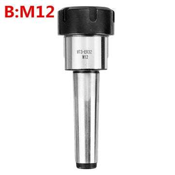 MACHIFIT MT3-ER32 Morse Taper Shank Collet Chuck CNC Lathe Milling Tool Chuck Holder (TYPE: B5PCS)