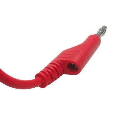 DANIU P1036 10Pcs 1M 4mm Banana to Banana Plug Test Cable Lead for Multimeter Tester 5 Colors