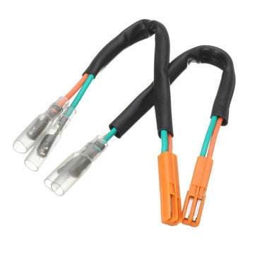 Pair Turn Signal Wiring Adapter Plugs For Kawasaki Ninja ZZR Z1000 Z750 KL650E