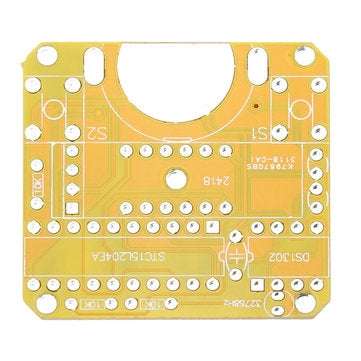 DIY LED Digital Watch Electronic Clock Kit With Transparent Cover