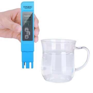 3 in 1 Digital LCD TDS EC Temperature PPM Meter Tester Filter Pen Stick Water Quality Purity Tester