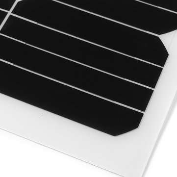 Elfeland SS-20W 12V Mono Semi-flexible Solar Panel With Sunpower Chip For Battery Charger Boats Ca