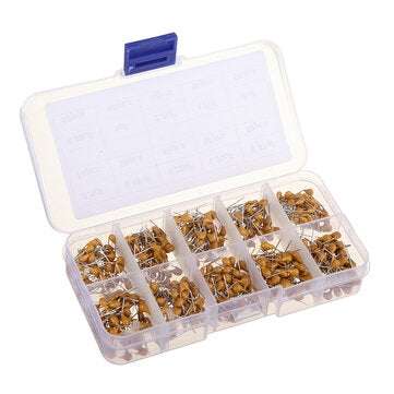 500PCS 10 Values 0.1uF~10uF Monolithic Capacitor 50pcs Each Value
