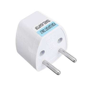 EU European Portable Power Adapter Plug Converter Socket Mini For Phone/Computer/Camera
