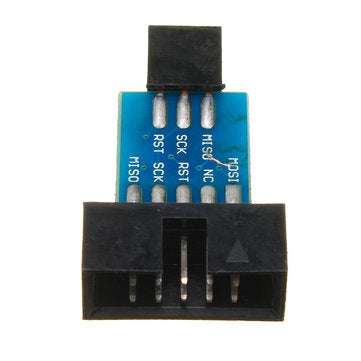 3pcs 10 Pin To 6 Pin Adapter Board Connector ISP Interface Converter AVR AVRISP USBASP STK500 Standa