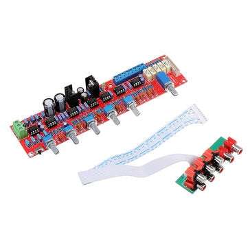 NE5532 Preamplifier Bord HIFI 5.1 Tone Plate Volume Control Panel Preamp Mixer Board Pre-Amplifier B