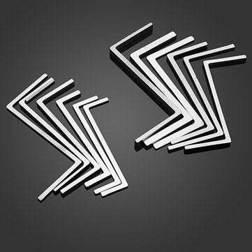 DANIU 13pcs Tension Wrench Push Rod Rotating Rod Tools Lock Pick Tools Set