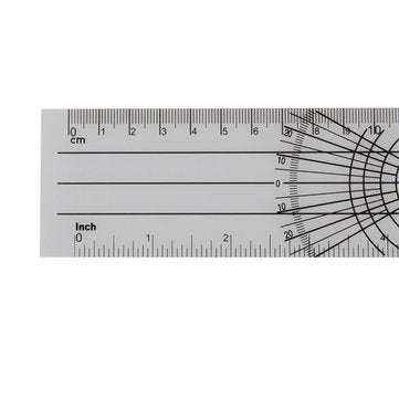5pcs Professional 360 Degree Multi-Ruler Goniometer Spinal Angle Ruler