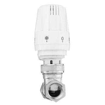 Automatic Thermostatic Valve Temperature Controller Adjustable Straight Type DN15 Liquid Heating Sys
